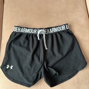 Under Armour Women's Black Athletic Shorts